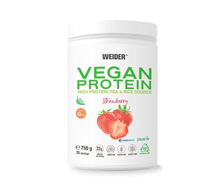 Weider Vegan Protein Fresa 750g