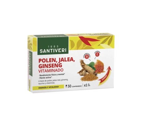Santiveri Polen+Jalea+Ginseng 30comp