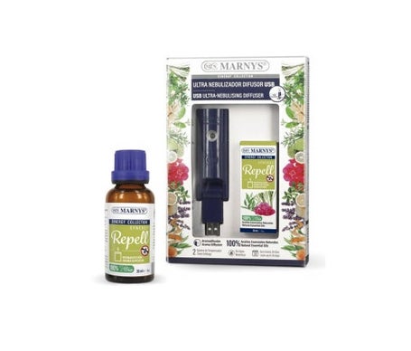 Marnys Pack USB Ultra Nebulizador + Synergy Repell 30ml