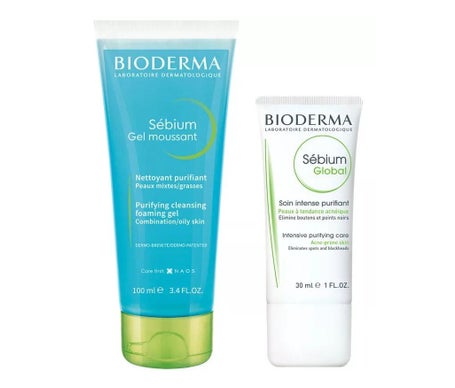 Bioderma Pack Sébium Sensitive 30ml + Sébium Gel Moussant 100ml