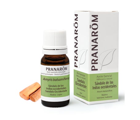 Pranarôm Aceite Esencial de Sándalo de las Indias Occidentales 10ml