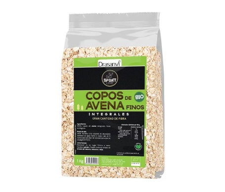Drasanvi Sport Live Copos Avena Finos Integral Bio 1 Kg