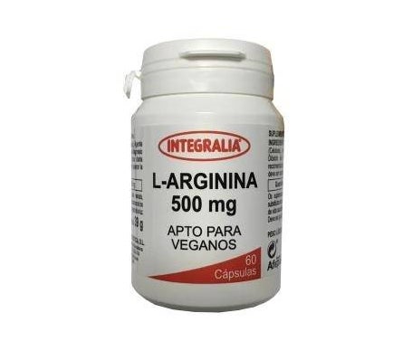 Integralia L-Arginina 500mg 60 cápsulas