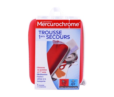 Mercurochrome Botiquín Primeros Auxilios 17uds