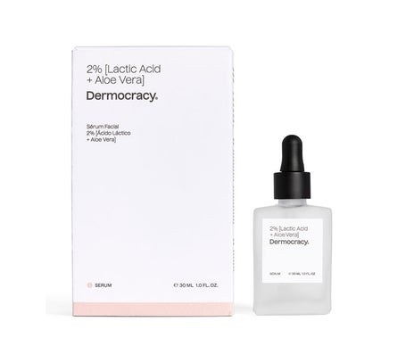 Dermocracy Sérum Facial 2% Ácido Láctico + Aloe Vera 30ml