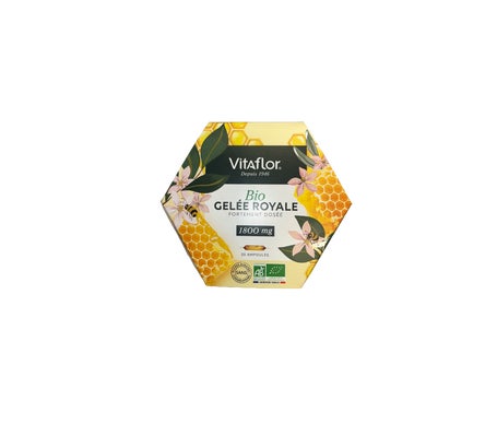 Vitaflor Bio Jalea Real 1800mg 20 Ampollas