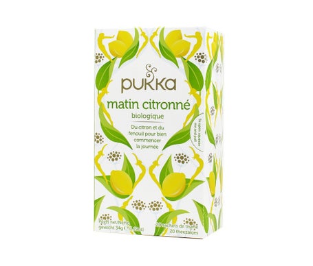 Pukka Infusión Limón Matinal Bio 20 Sobres