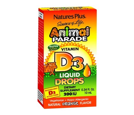 NaturesPlus Animal Parade Vitamina D3 10ml