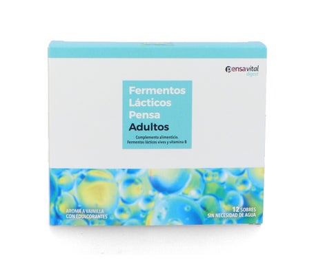 Pensa Pharma Fermentos Lácticos Adultos 12 sobres