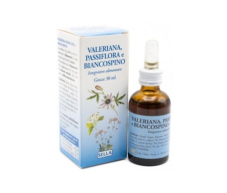 Sella Valeriana Pasiflora Espino Blanco Gotas 30ml