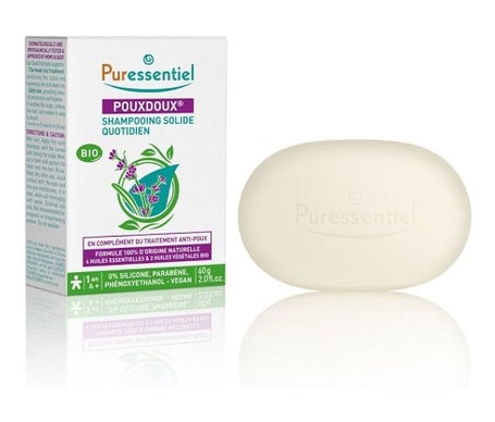 Puressentiel Pouxdoux Champú Solido Diario Bio 60g