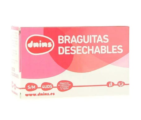 Dnins Bragas Postparto S/M 4uds