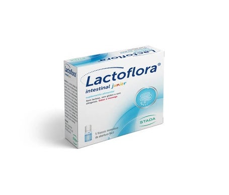 Lactoflora Protector Intestinal Infantil Sabor Fresa 5uds