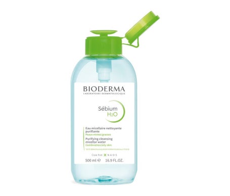 Bioderma Sebium H2O Pump Agua Micelar Dispensador 500ml