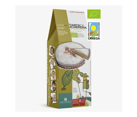 Porto Muiños Preparado Tarta Almendras Eco 410g