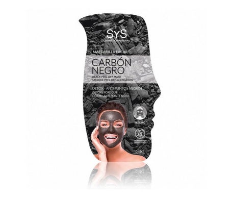 Sys Mascarilla Facial Carbón Negro 10ml