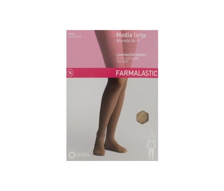 Farmalastic Pantimedia Blonda T4 Azul