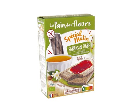Le Pain Des Fleurs Tostadas Special Matin Trigo Sarraceno 230g