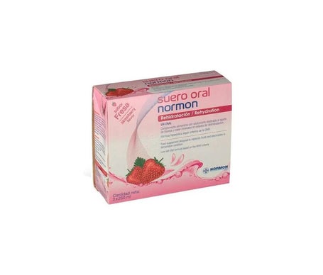 Normon Suero Oral Fresa 2x250ml