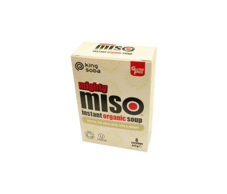 King Soba Sopa de Miso Con 1Tofu y Jengibre 6x10 g