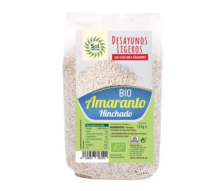 Sol Natural Amaranto Hinchado Bio 125g