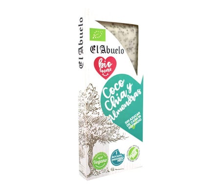 El Abuelo Biolover Turron Coco Chia Almendras 200g | Natural Doctor