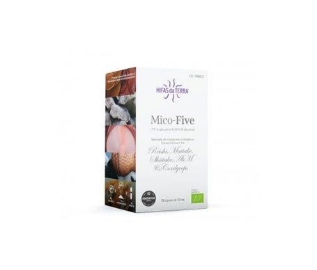 Hifas Da Terra Mico Five 594mg 70 Capsulas