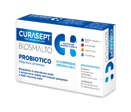 Curasept Biosmalto Probiotico 14comp