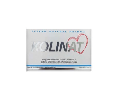 Kolinat 30 Cps 14 4 g de LEADER NATURAL PHARMA SRL | Natural Doctor