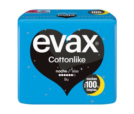 Evax Cotone come compressore di notte ala 9 pz