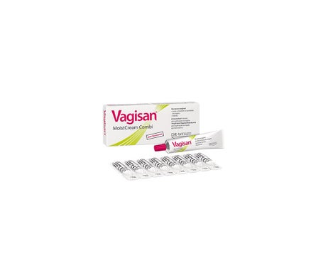 Vagisan Kit 8 Óvulos + MoistCream Combi 10g