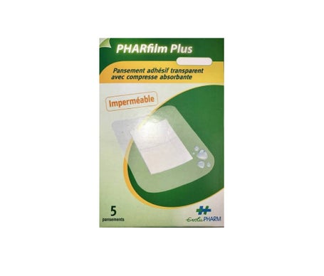 Evolupharm Pans Pharfilm+Adh Transp 10X15Cm 5