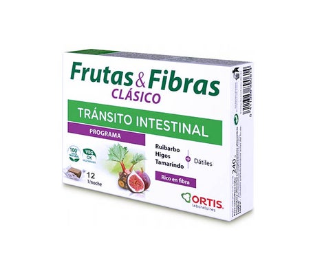 Frutas & Fibras Clásico 12 cubos masticables