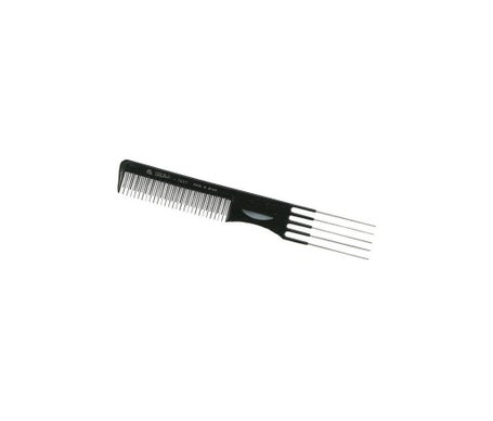 Eurostil Peine 5 Puas Metal Especial Negro 1ud | PromoFarma