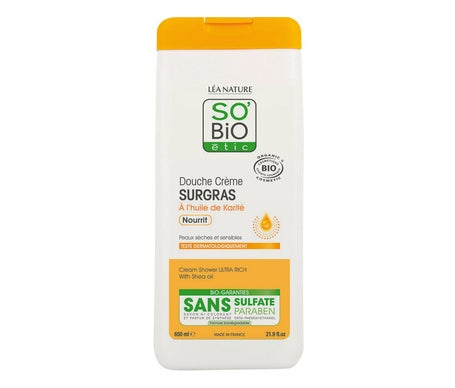 'So''BiO étic Douche Crème Surgrass au Beurre de Karité Bio 650ml'