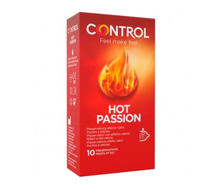 Control Preservativos Hot Passion 10uds