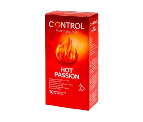 Control Preservativos Hot Passion 10uds