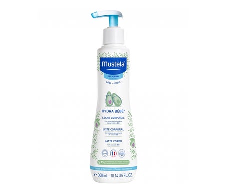 Mustela Hydra Bebé Leche Corporal con Aguacate BIO 300ml