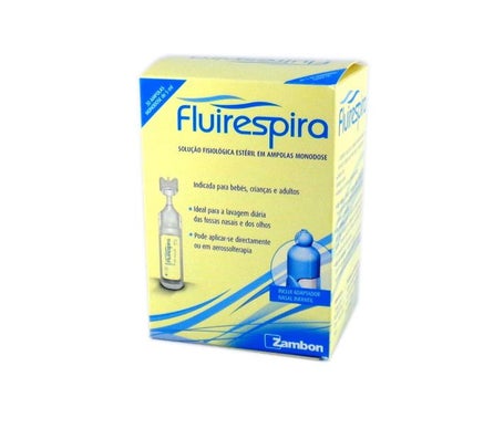 Fluirespira Solución Fisiológica 30 dosis individuales