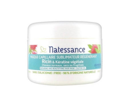 Hair Natessance Mascarilla Regeneradora de Queratina de Ricina 200Ml