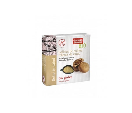 Germinal Bio Galletas de Quinoa Rellenas de Cacao 200g