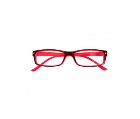 Premontadas con montura pasta roja +3.00 dioptrías