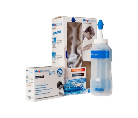 Rhinodouche Irrigador Nasal + Rhinodouche Sal 26 Sobres