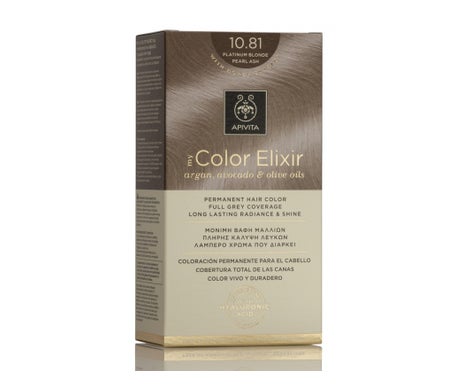 Apivita Mycolor Pack Tinte Elixir Número 10.81