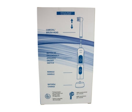 Mobiclinic Cepillo Dental Eléctrico Recargable CD-01 1ud