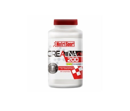 Creatina monohidrato + Nutrisport + 200 Comprimidos