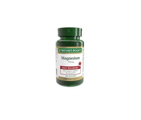'Nature''s Bounty Magnesio 250mg 100 Comp.Recubiertos'