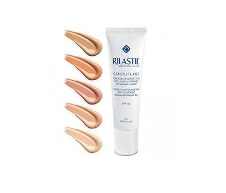 Comprar en oferta Rilastil Camouflage Foundation High Coverage 30 Honey (30ml)