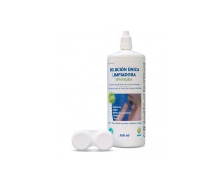 Vp Natura Hialuronato Lentes De Contacto Blandas Solución Única 360ml