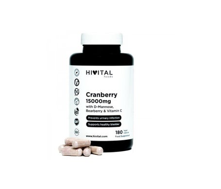 Hivital Foods Cranberry 15000 180caps